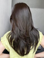 アイティーバイアルバム 下北沢店(IT by ALBUM)&nbsp;フェイスレイヤー_レッドブラウンハッシュカット_ba477911