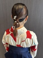 サロン ド ベルダンス(Salon de Belle danse)&nbsp;卒業式/袴/成人式/ヘアアレンジ/タイトポニー