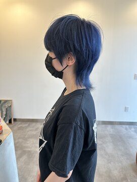 フェーディン(fa/din) ネイビーブルー×ウルフスタイル