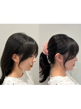 ボブ/ショート/顔周りカット/韓国風カットはお任せ！細部まで丁寧に作り込みトレンドスタイルを似合わせ♪