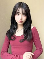 ロエナ(ROENA)&nbsp;20代30代40代50代デザインカラー暗めカラーグランマッシュ