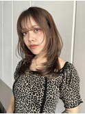 バタフライレイヤーでボリュームアップ