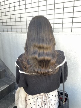 アイズ 横浜(IS) 【JUNKI指名】オリーブベージュ/横浜/髪質改善