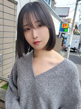 フェアレディ/ルガール 下北沢店(FAIRLADY/REGARD) 【透け感ラベージュ×シアーボブ】