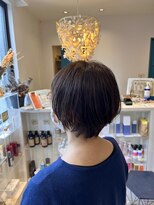 イト リトルヘアガーデン(ito. little hair garden) くすみベージュ×ショート