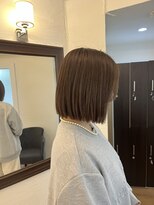 ヘアカラーアンドトリートメント専門店 ヘアカラーカフェ 神崎川店 (HAIR COLOR CAFE)&nbsp;切りっぱなしワンレングス