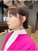 美髪外ハネボブショートボブ_ba389121