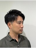 爽やかツーブロックスタイル
