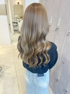 アースコアフュールボーテ 笛吹店(EARTH coiffure beaute) アッシュベージュ