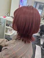 モア 下通店(MORE)&nbsp;ウルフカット／Red Brown