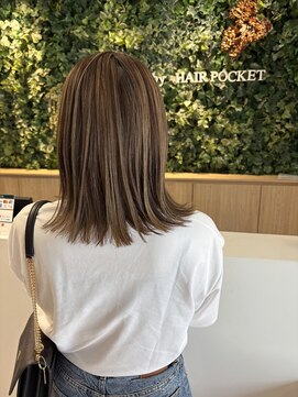 ルディー バイ ヘアーポケット(rudii by HAIR POCKET) ハイライト*ベージュ