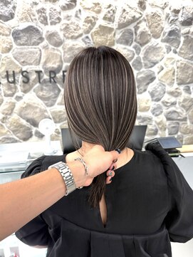 リュストル 町田(LUSTRE) 結んでも可愛いハイライト