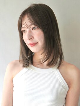 リヤン 表参道(lyann) フェイスフレーミングくせ毛風カールセミディグランマッシュ