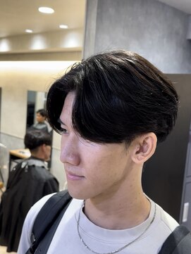 曲がる縮毛矯正専門店 バイ レイズ 名駅(曲がる縮毛矯正専門店 by RAYS) ニュアンスパーマフェザーパーマショートセンターパート h