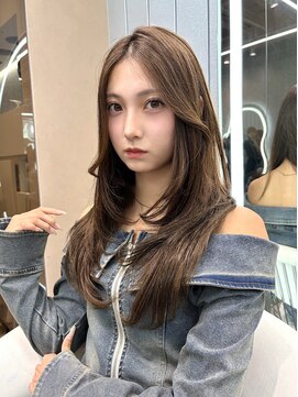 グロー オオミヤ アネックス 大宮(GLROW OMIYA ANNEX) 大人韓国ヘアマロンブラウンレイヤーカット