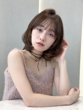 ロンドリゼル 札幌(Lond RiseL) ◯ オリーブグレー/韓国/レイヤーカット/髪質改善/縮毛矯正/札幌