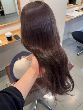 ペレ アネックス 大阪梅田茶屋町店(PELE ANNEX) クラゲヘアー/小顔に見せるヘア/ココアベージュ/梅田