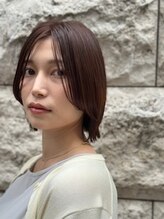 ムルチュラ(muruchura) #長めバングの切りっぱなしボブ1