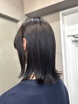 ファビ 渋谷(Fab) くびれヘア/暗めカラー/アプリコットオレンジ/縮毛矯正