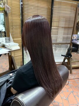 ロッソバイアルター 鎌取(ROSSO by aL-ter) 【ハイライト/アプリコットオレンジ/くびれヘア】千葉香奈