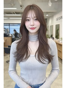 ノイエ 原宿 北参道(NoIE) 韓国レイヤーとくすみベージュカラー☆