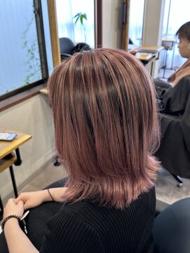 アフェクト 上大岡(affect) バレイヤージュ/アンブレラカラー/ピンク/デザインカラー/上大岡