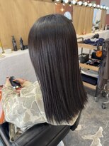 チャプター 問屋町(chapter)&nbsp;透明感ケアカラーオリーブグレージュ髪質改善トリートメント韓国