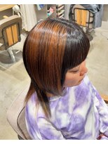ラピスタ 池袋(Lapista)&nbsp;韓国ヘアレイヤーカットダブルハイライトカラー【Lapista池袋】
