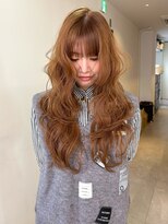 ニコフクオカヘアーメイク(NIKO Fukuoka Hair Make)&nbsp;【NIKO】ケアブリーチダブルカラー.オレンジベージュ