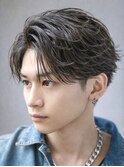 フェザーパーマシャドウパーマニュアンスパーマラウンドマッシュ