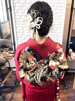 ザブックハンドサロン(The book hand salon)&nbsp;振袖×まとめ髪