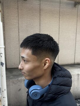 ダムディートウキョウヘアーラウンジ 上野店(DAMDEE TOKYO hair lounge) ミドルスキンフェード