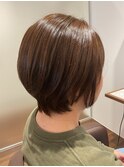 前下がりショートボブ