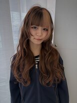 ブランコジーサウス(BLANCO G South)&nbsp;左右デザインカラー×抜け感ロングレイヤー