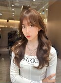 韓国顔周り/ハイレイヤーカット/ワンホンレイヤー/池袋