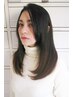 割と人気です☆【カット＋フロントケア縮毛矯正＋トリートメント】￥11500