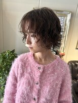 ヘアーデザイン シュシュ(hair design Chou Chou by Yone) コテ巻きパーマ/ボブパーマ/20代/30代/40代
