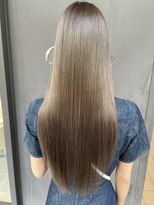 エヌトゥーナ 表参道(Ntuna) ミルクティーベージュ×髪質改善ウルトワトリートメント