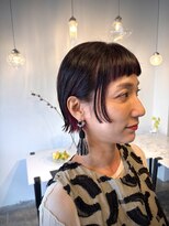 キヨイ(kiyoi)&nbsp;顔周りレイヤー個性派ミニボブ！