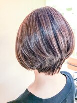 モリオ フロム ロンドン 鶴瀬店 【morio鶴瀬】大人かわいい前下がりショートボブ