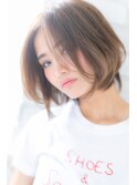 【canon 下北沢】ひし形シルエットの小顔ショートくびれボブ