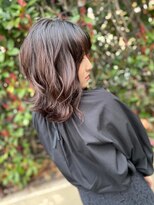 トータルビューティーサロン ディーグレース(TotalBeautySalon D.Grace)&nbsp;ミディアム外ハネウェーブ