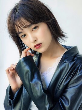 アリエッタ(aRietta) 【aRietta 秋山すみれ】ボブ×暗髪×切りっぱなし