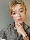 【PARK】センターパート×マニッシュショート