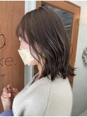 オレンジ味を消すラベージュ