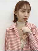 【GARDEN 武田美奈】顔まわりレイヤー×ピンクベージュ