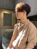 メンズフィール 東梅田店(MENS FEEL)&nbsp;ハイウェイトツーブロック無造作前下がりマッシュ韓国ヘア