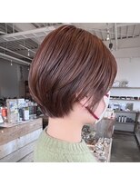 ミル(1001 mille)&nbsp;丸みのあるシルエットショートヘア【1001mille】