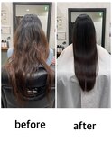 髪質改善カラーエステ