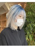 【辻快樹】ケアブリーチ/イルミナカラー